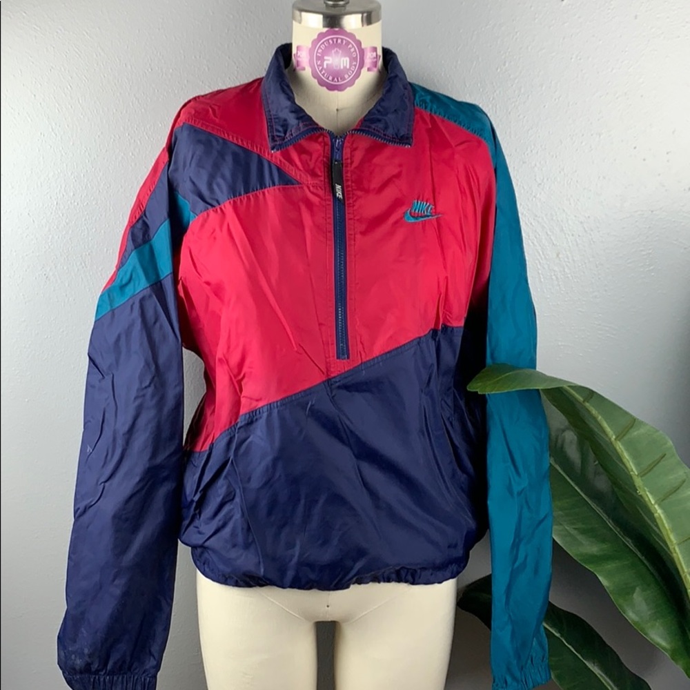 Nike Unisex Color-block Windbreaker Pullover